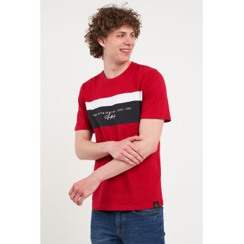 Tricou cambrat din bumbac