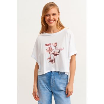 Tricou lejer din amestec de modal