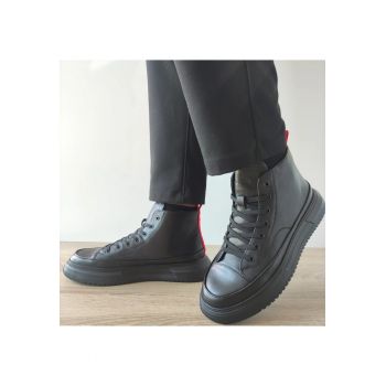 Ghete Casual Barbati  A22301 - Negru