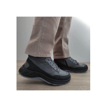 Ghete Casual Barbati  E3121 Gri - Gray