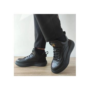 Ghete Casual Barbati  Zt23001 Negre - Negru
