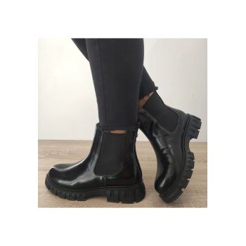 Ghete Casual Dama  21016 Negre Lac - Negru Lac