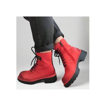 Ghete Casual Dama  50036A 05-N Rosii - Red