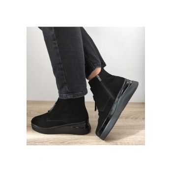 Ghete Casual Dama  934410 Negre Velur - Negru