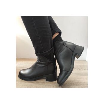 Ghete Casual Dama  Ea868 Negre - Negru