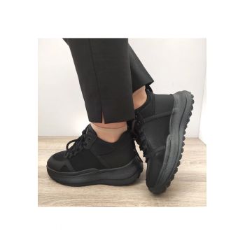 Ghete Casual Dama  F682-2 Negre - Black
