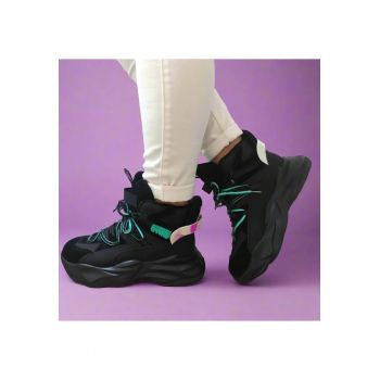 Ghete Sport Dama  E057 Negre - Negru