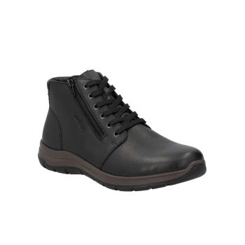 Pantofi barbati -  casual - piele - negru