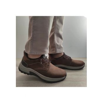 Pantofi Casual Barbati  11050-22 Maro Nubuck - Brown -
