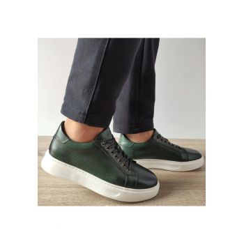Pantofi Casual Barbati  640012C 06-N Verde - Verde