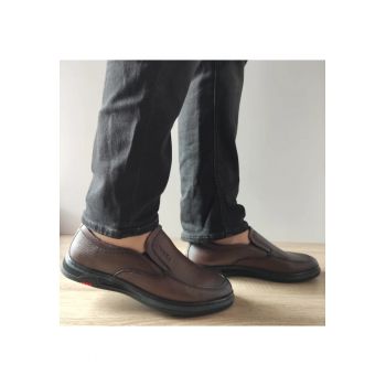 Pantofi Casual Barbati  650035B 02-N Maro - Brown