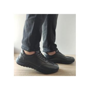 Pantofi Casual Barbati  B64-2450 Negri - Black