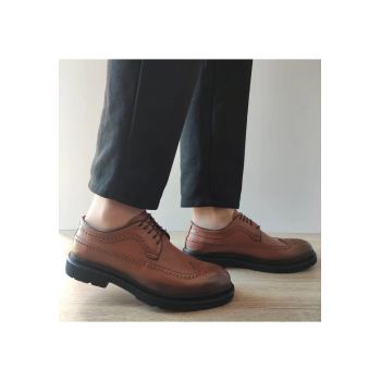 Pantofi Casual Barbati  K09 Maro Coniac - Brown