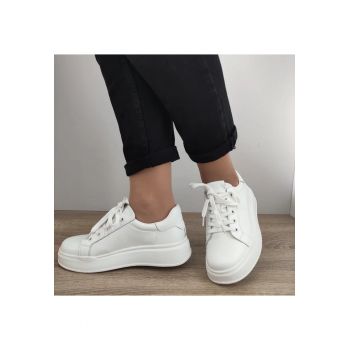 Pantofi Casual Dama  1052 Albi - White