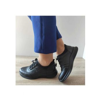 Pantofi Casual Dama  11-90 Negri - Black