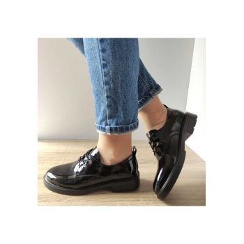 Pantofi Casual Dama  1227-10 Negri Lac - Black