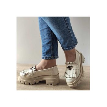 Pantofi Casual Dama  2011-5 Bej - Bej