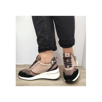 Pantofi Casual Dama  39370-822 Bej + Comb - Beige
