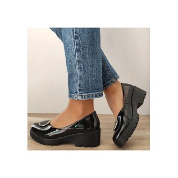 Pantofi Casual Dama  Dp4707 23 Negri Lac - Negru Lac