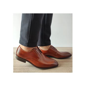 Pantofi Eleganti Barbati  A140-1946 Maro Coniac - Maro Coniac