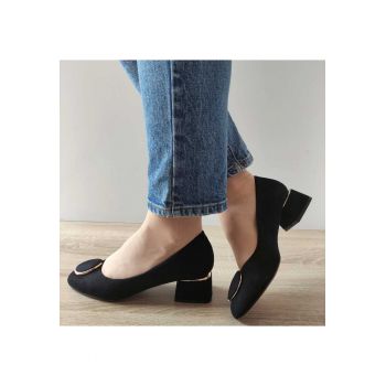 Pantofi Eleganti Dama  E1481 19 Negri Velur - Black
