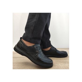 Pantofi Perforati Barbati  883-L17 Negri - Negru