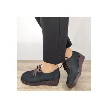 Pantofi Perforati Dama  33196Wtp Negri - Negru