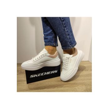 Pantofi Sport Dama  185060 Wpk - Alb + Roz