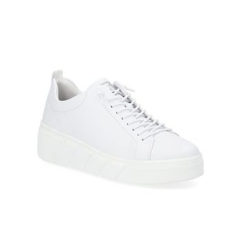 Pantofi sport dama -  Piele naturala - Alb