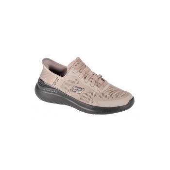 Pantofi sport slip-ins din plasa cu detalii logo Bounder 2.0
