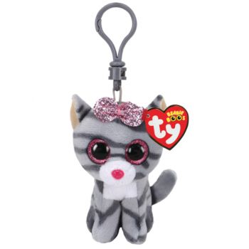 As Kiki Cat Grey Plush Clip 8,5cm (1607-35243)