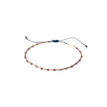 Bratara ajustabila din aur filat de 14K/20