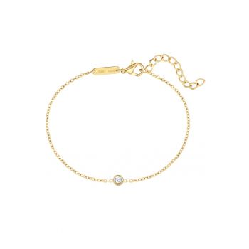 Bratara placata cu aur de 14K cu zirconia