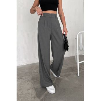 pantaloni cu croiala ampla