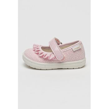 Pantofi Mary Jane cu volane