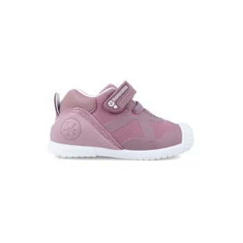 Pantofi sport cu talpa wedge si inchidere velcro