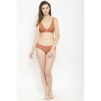 Sutien cu model si bretele ajustabile