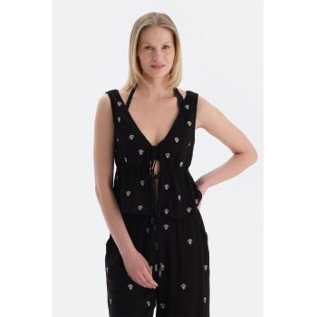 Bluza cu decolteu in V