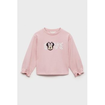 Bluza de bumbac Minnie Mouse