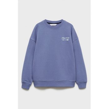 Bluza de trening cu imprimeu text