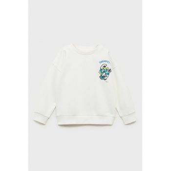 Bluza de trening cu model grafic Smurfette
