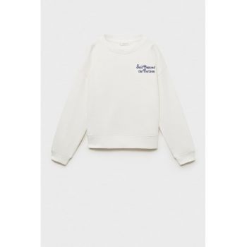 Bluza de trening din bumbac cu text