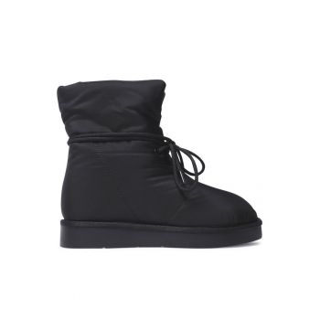Botine dama -  590486226678738 - Piele ecologica - Negru