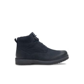 Ghete barbati -  590558818177445 - Piele naturala/Piele nabuc - Bleumarin