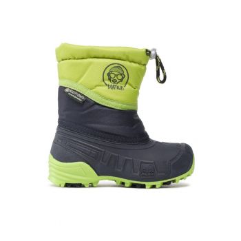 Ghete copii - 6110 -  Sintetic - Verde - Bleumarin