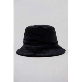 Palarie bucket cu aspect de catifea