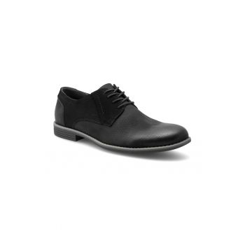 Pantofi barbati -  264118 - Piele ecologica - Negru