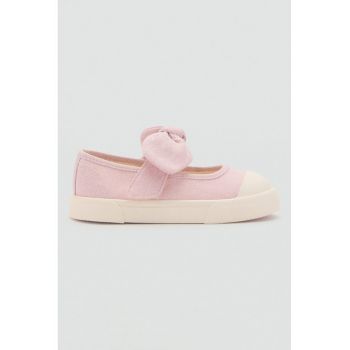 Pantofi slip-on de bumbac cu funda