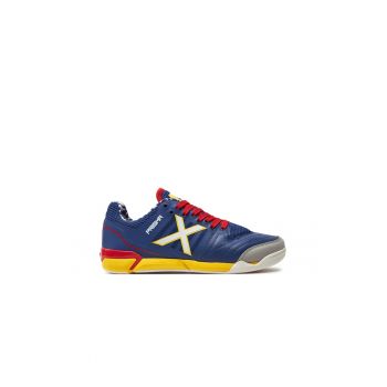 Pantofi sport barbati -  38068 - Albastru - Piele ecologica