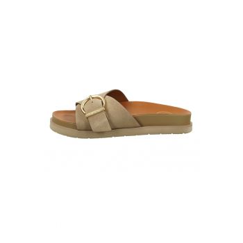 Papuci de piele intoarsa Mardale